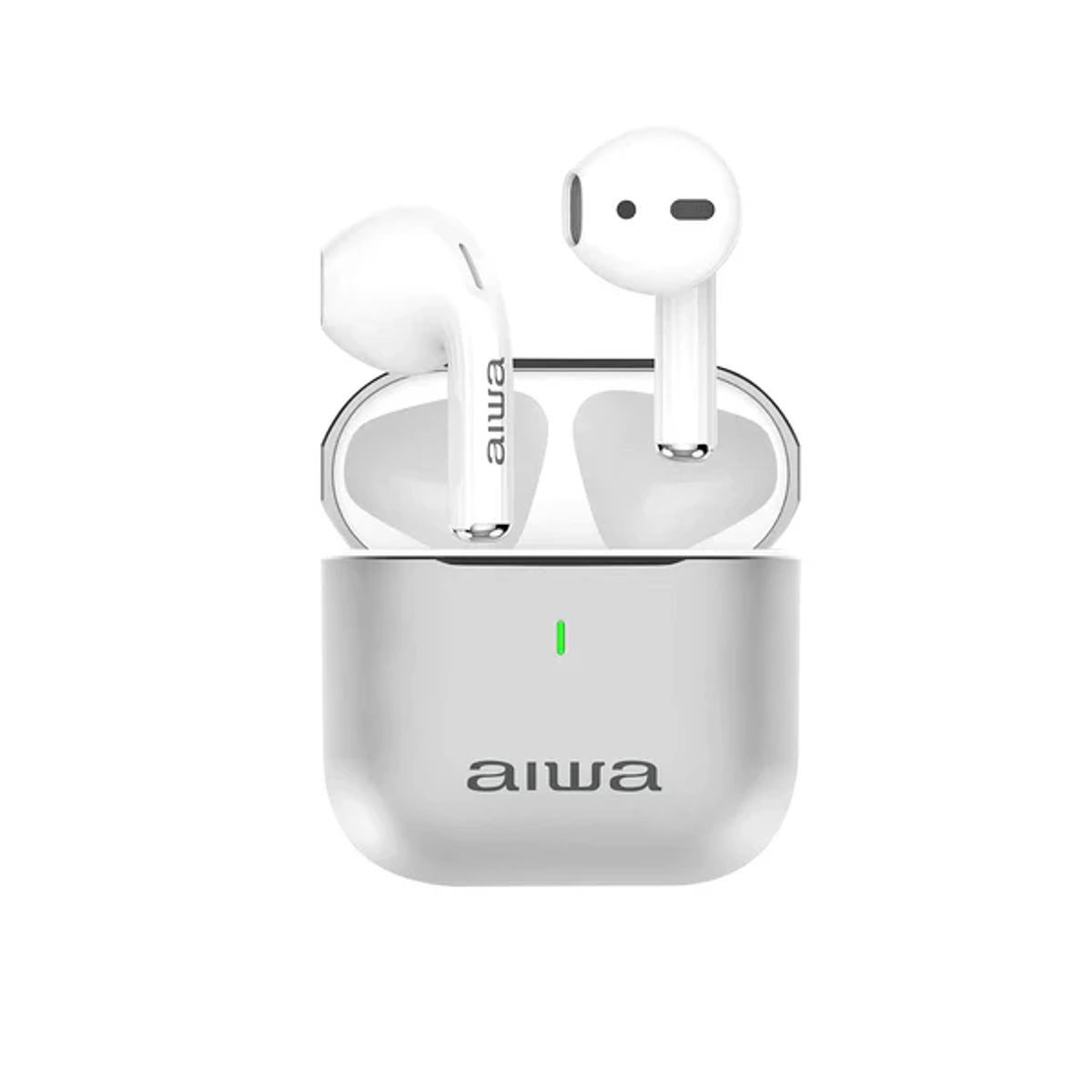 AIWA - AUDÍFONOS EARBUDS BLUETOOTH METALICO FUNCION TWS AWTWSG100ME