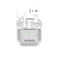 AUDÍFONOS EARBUDS BLUETOOTH METALICO FUNCION TWS AWTWSG100ME Blanco
