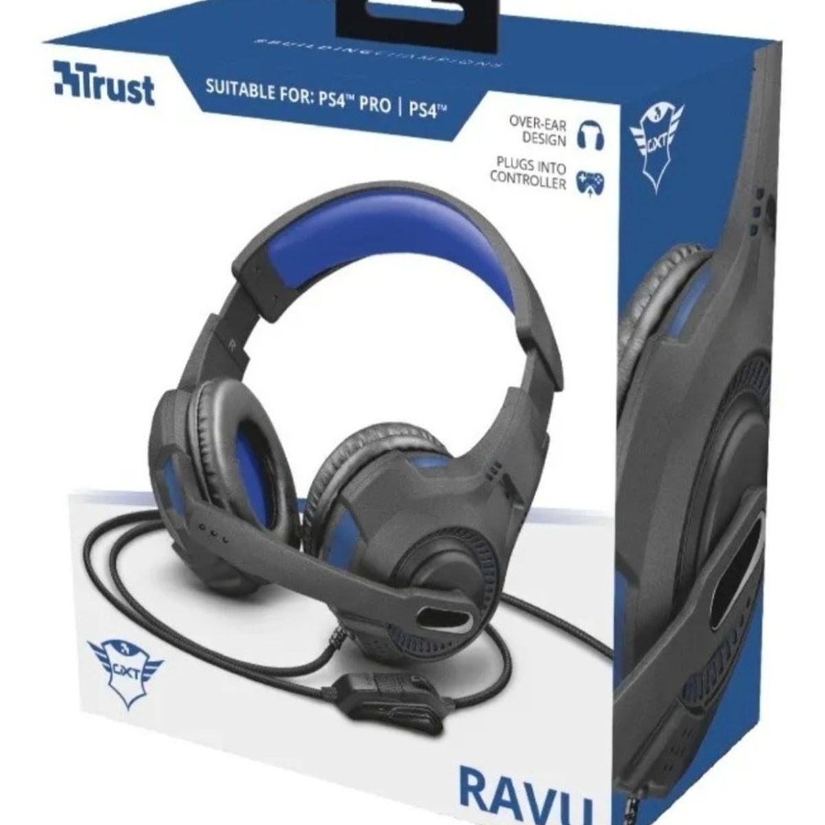 TRUST - AUDIFONOS GAMER RAVU PARA PC PS4PS5 XBOX ONET NINTENDO GXT307B