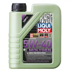 LIQUI MOLY - Aceite Motor Sintético 5w40 Molygen 1 Lt.