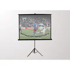 MALIK - Proyecta con Estilo el Telón con Tripode 2438x1828