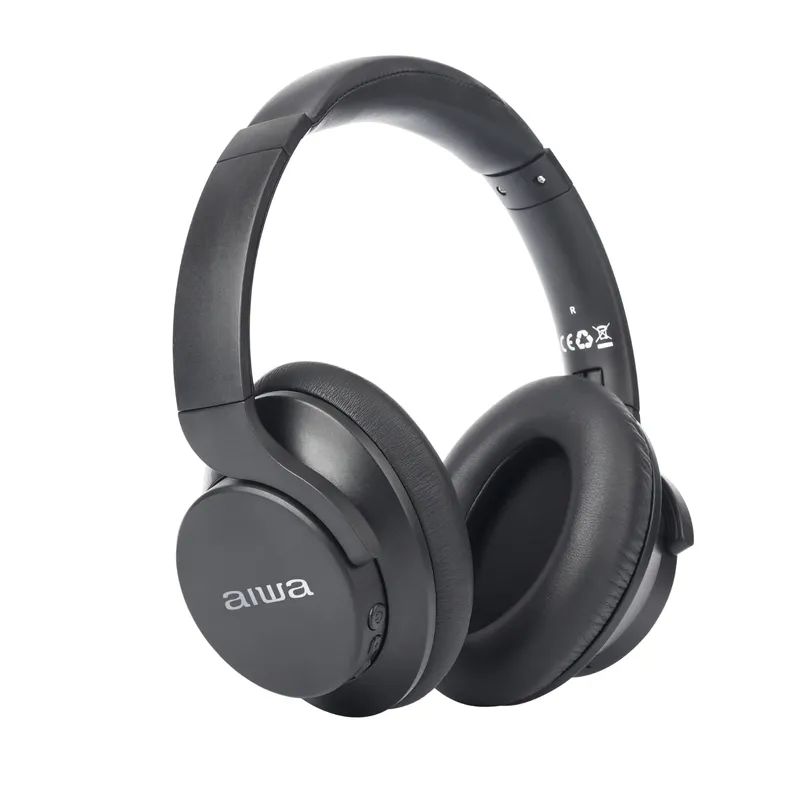 AIWA - AUDÍFONOS BLUETOOTH OVER EAR NOISE CANCELLING AW-KNC1090L