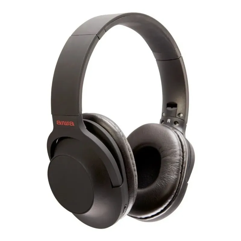 AIWA - AUDÍFONOS BLUETOOTH V41 ON-EAR PLEGABLE AW-BT207