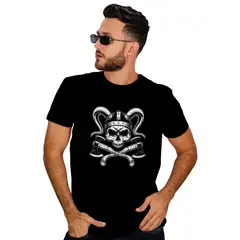 ROLY - Polera hombre diseño Vikingo skull D3