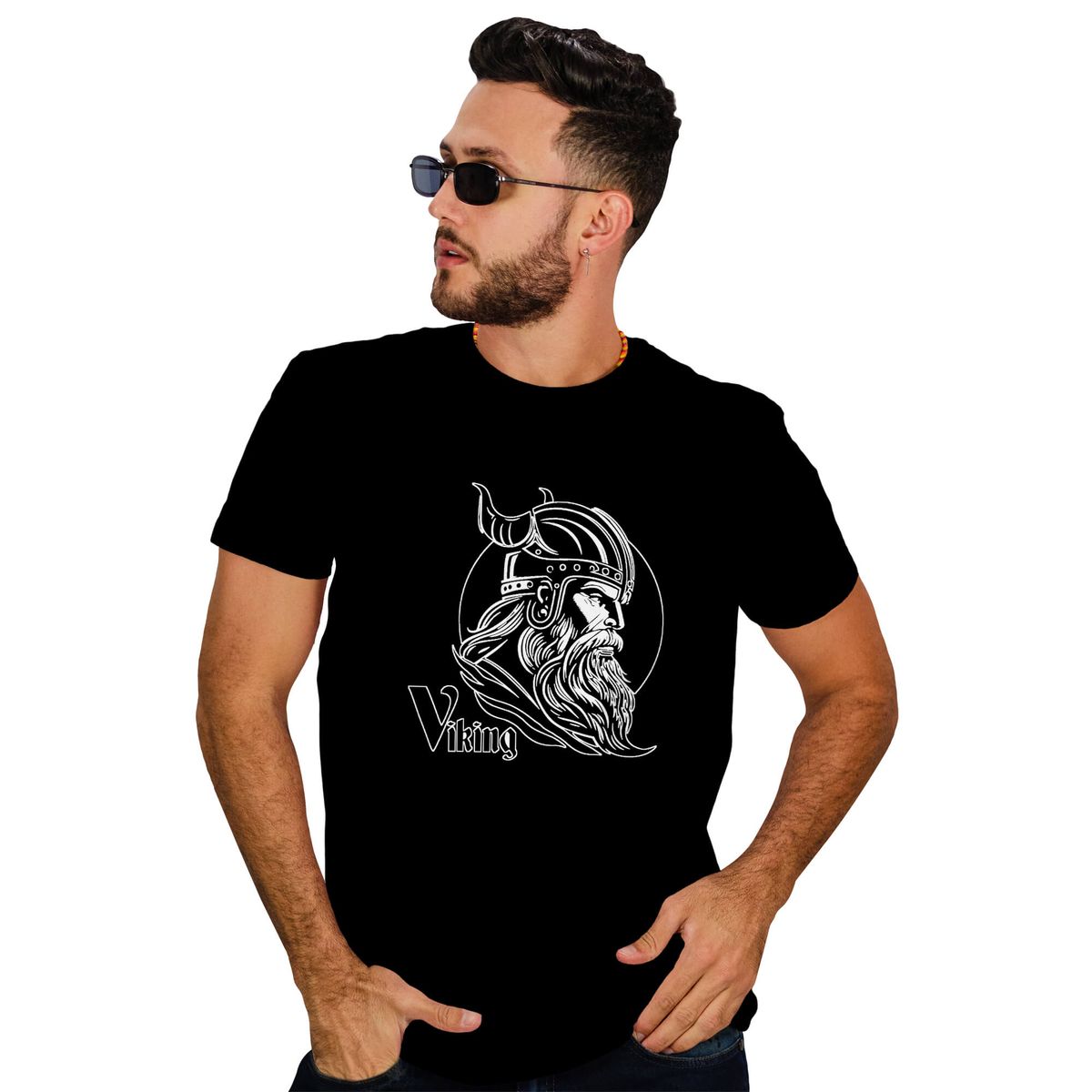 ROLY - Polera hombre diseño Vikingo D5