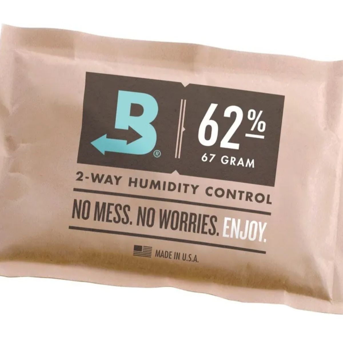 GENERICO - 1 Boveda Pack 62% 67gr Control Humedad 2 Vias