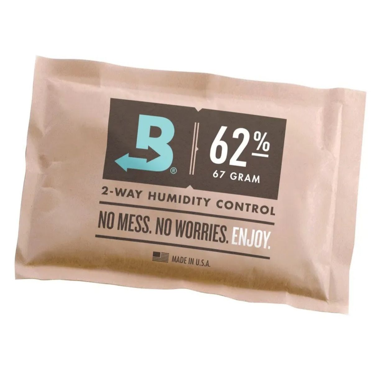 GENERICO - 1 Boveda Pack 62% 67gr Control Humedad 2 Vias