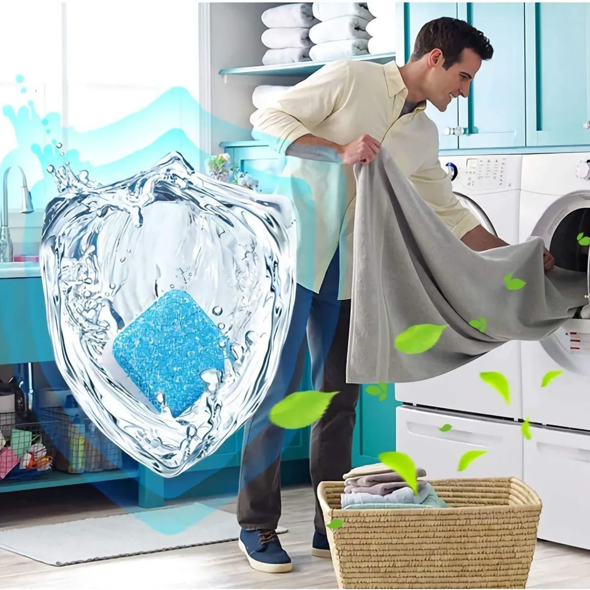 MOVI - Set 12 Pastillas Limpiadoras Para Lavadora–Limpieza Profunda