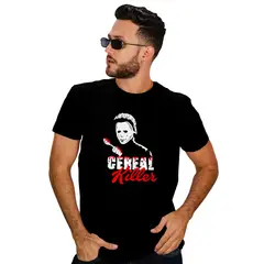 ROLY - Polera hombre Halloween cereal killer Michael Myers D4
