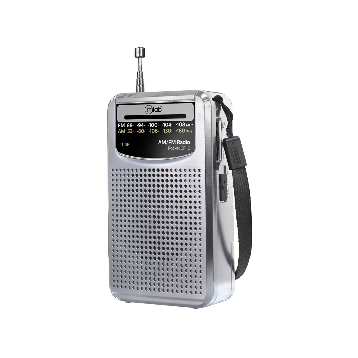 MLAB - RADIO PORTÁTIL RETRO POCKET CF-10 FM/AM GRIS 09483