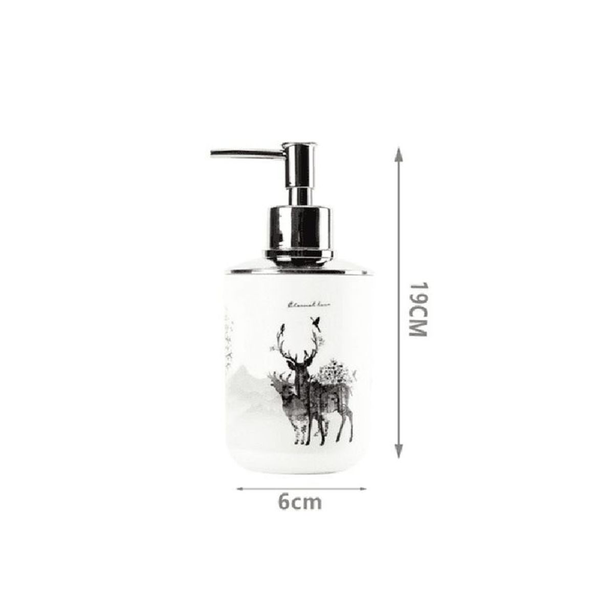 GENERICO - Set Juego De Baño 6 Piezas Accesorios Elegante Reno