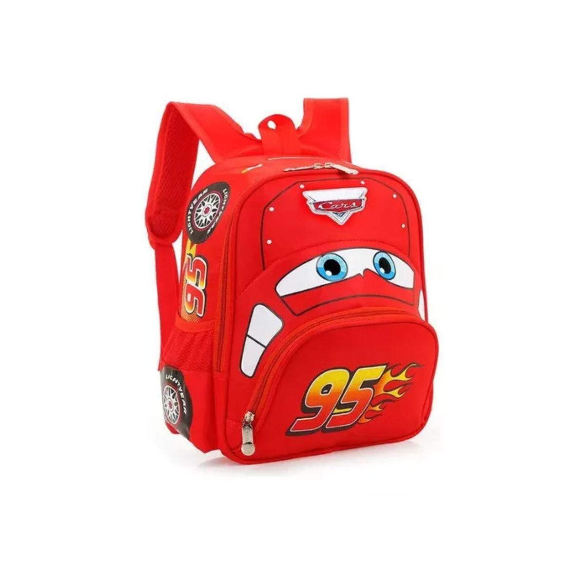 TIOZONEY - Mochila Infantil Niño De Cars Rayo Mcqueen Escolar Colegio