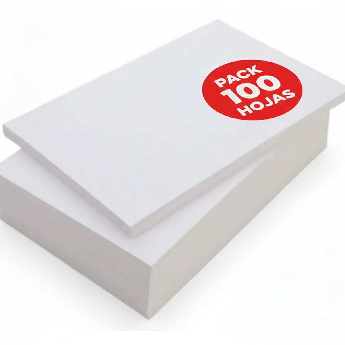 GENERICO - Opalina Lisa De 225 g Tamaño Carta 100 Unidades Blanco