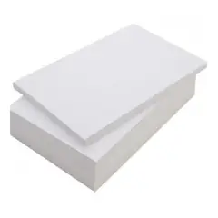 GENERICO - Opalina Lisa De 250 g Tamaño Carta 100 Unidades Blanco
