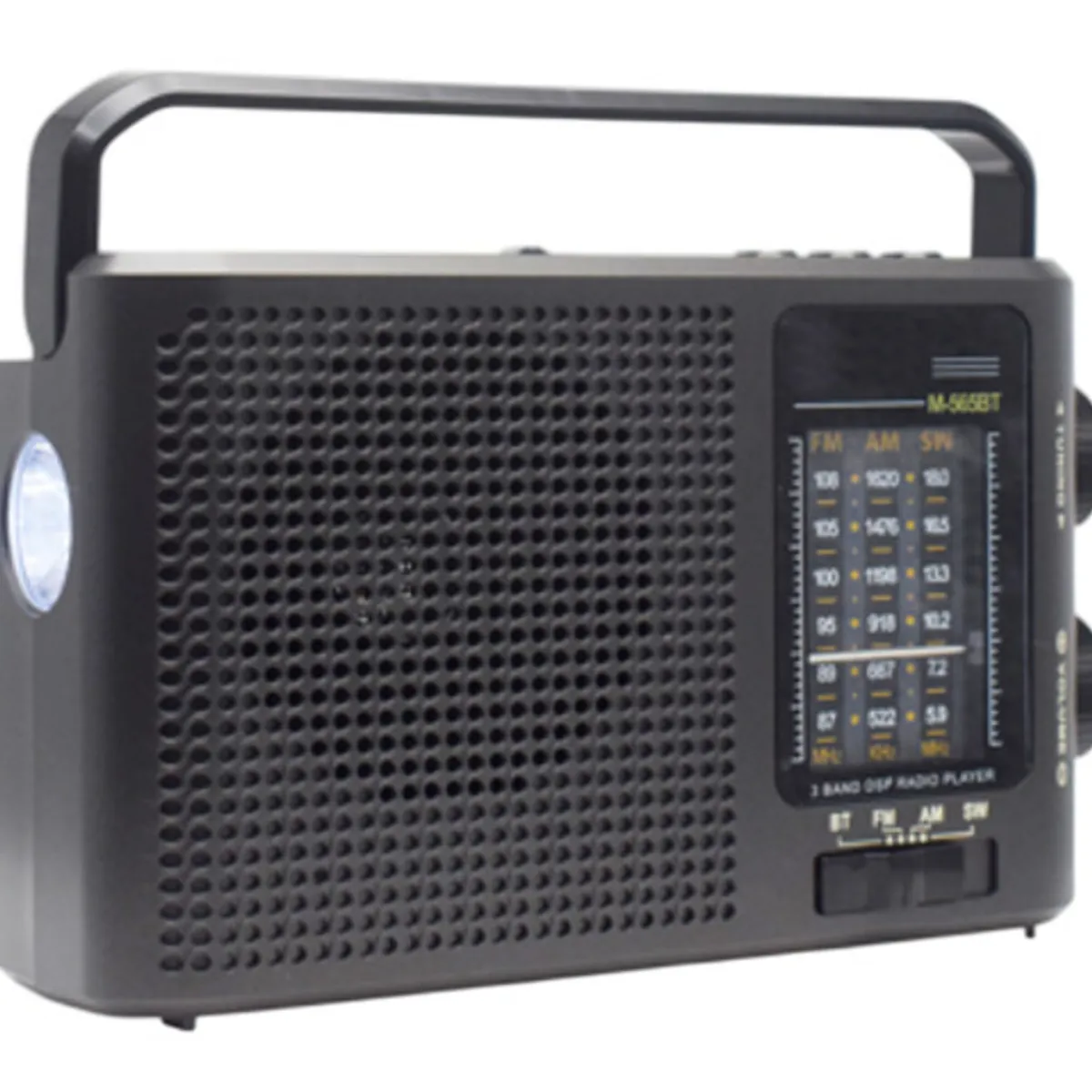PHILCO - RADIO PORTÁTIL MULTIBANDA RECARGABLE LED FMAMSW BT MP3 ICX67