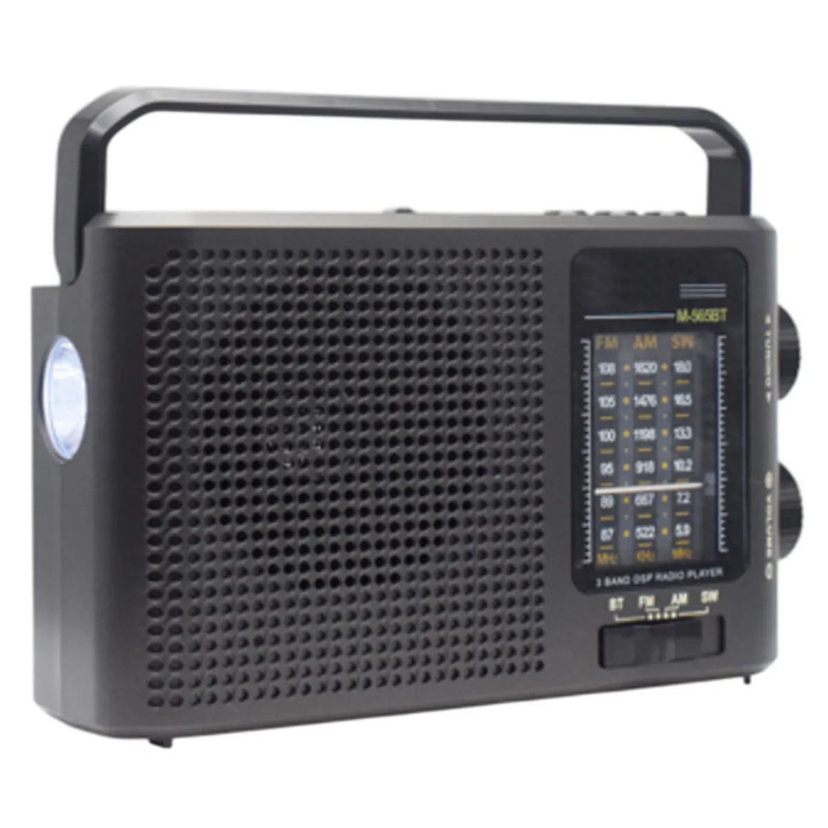 PHILCO - RADIO PORTÁTIL MULTIBANDA RECARGABLE LED FMAMSW BT MP3 ICX67