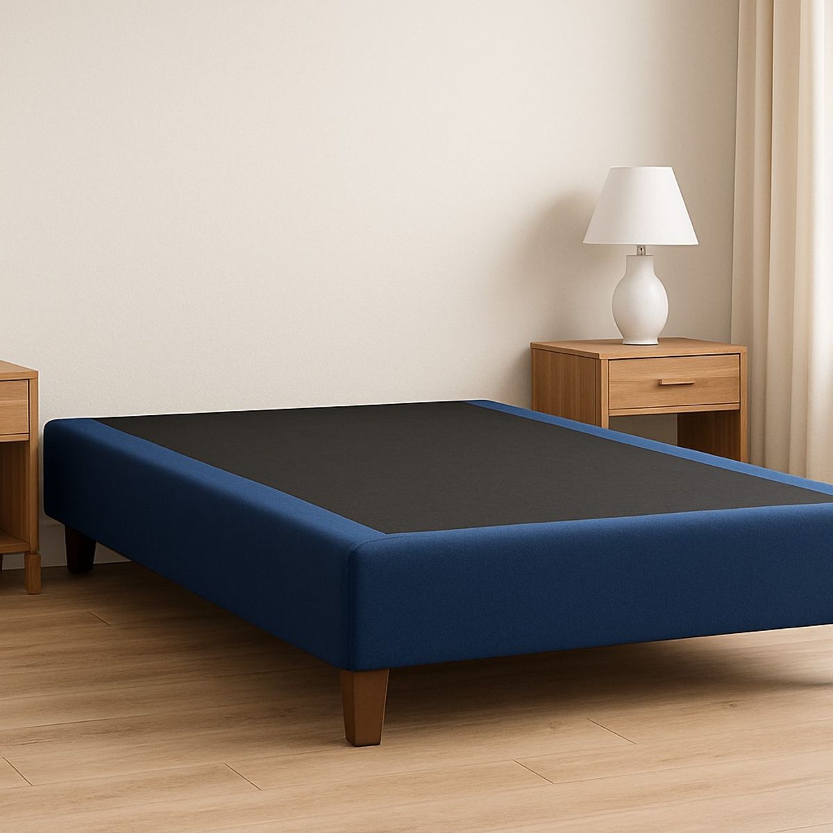 GENERICO - BASE DE 1.5 PLAZAS AZUL LINO