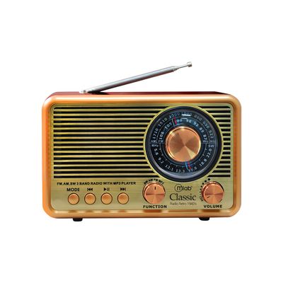 Imagen 2 del producto RADIO PORTÁTIL RETRO CLASSIC 1940’S BT/FM/USB/USB-C 09469