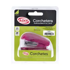ADIX - Corchetera Bolsillo y Corchete Rosado
