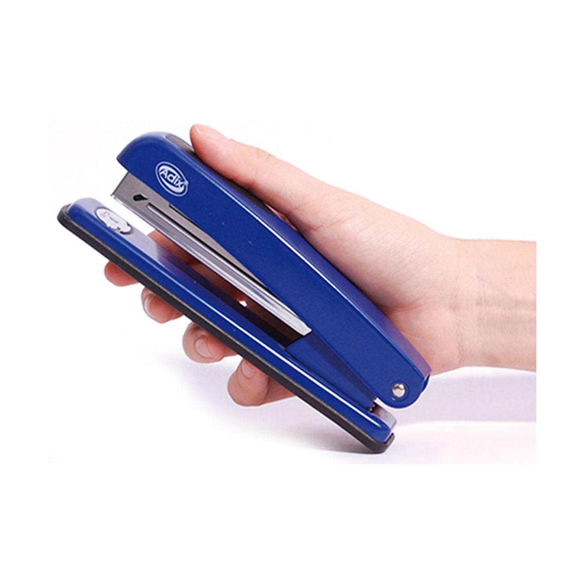 ADIX - Corchetera Metálica Larga 20Hj Azul Adix