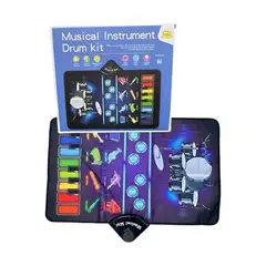 GENERICO - Juguete Alfombra Musical Piano Y Bateria Para Niños