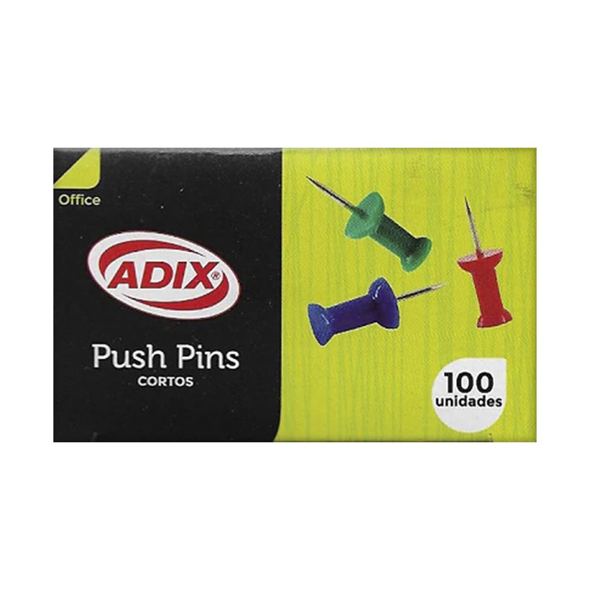 ADIX - Push Pin Redondo Chico 100u Adix