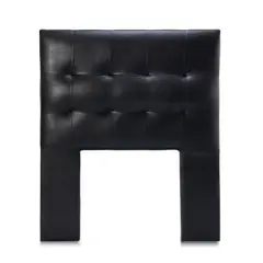 GENERICO - Respaldo 1,5 Plazas Pu Negro Cp Alice
