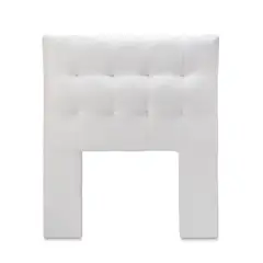 GENERICO - Respaldo 1,5 Plazas Pu Blanco Cp Alice
