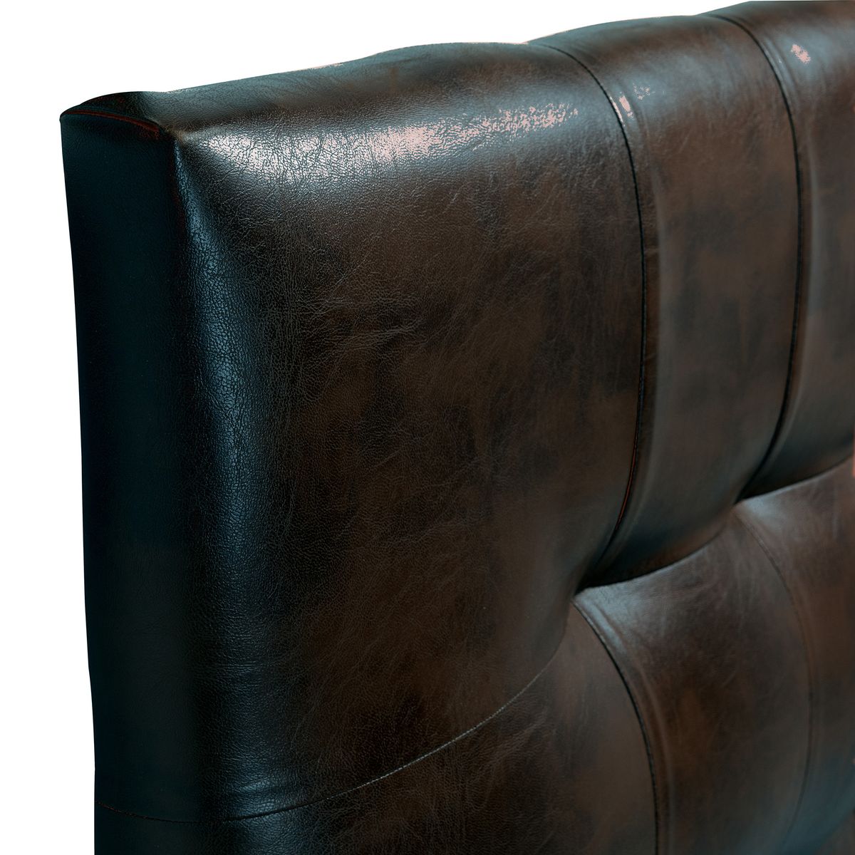 GENERICO - Respaldo 1,5 Plazas Pu Café Oscuro Cp Alice