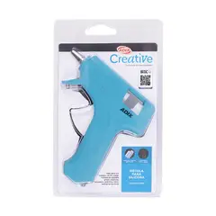 CREATIVE - Pistola Silicona 10w Celeste