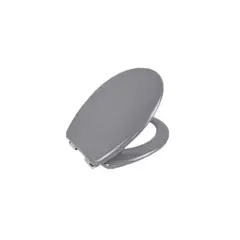 GENERICO - Tapa de Inodoro Baño WC Asiento Gris