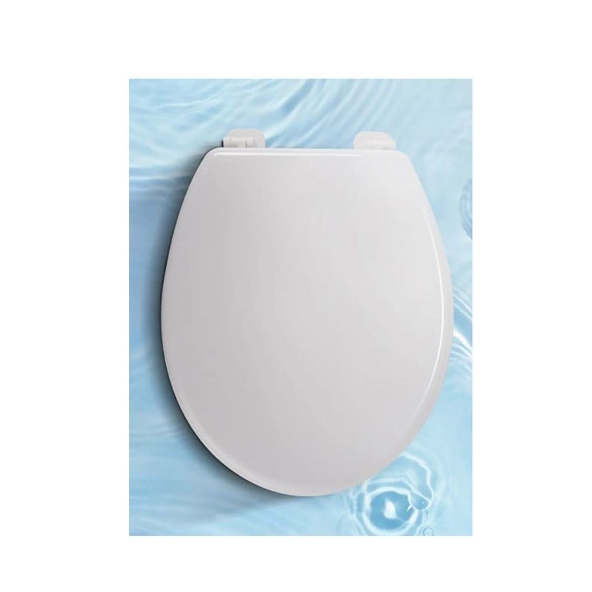 GENERICO - Tapa de Inodoro Baño WC Asiento Blanca