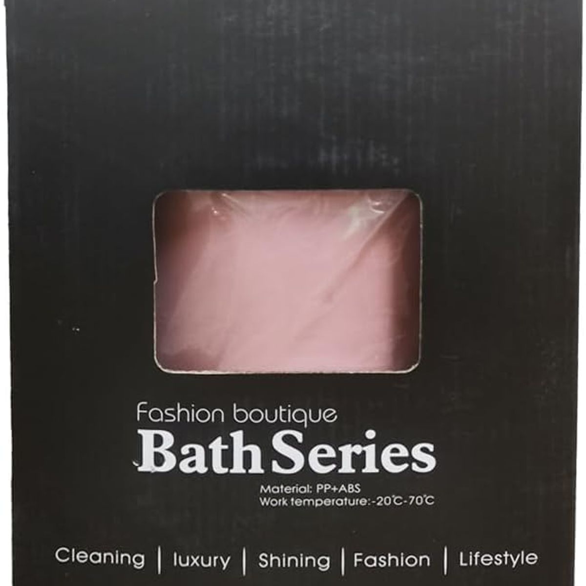 GENERICO - Set Juego De Baño 6 Piezas Accesorios Elegante Rosa