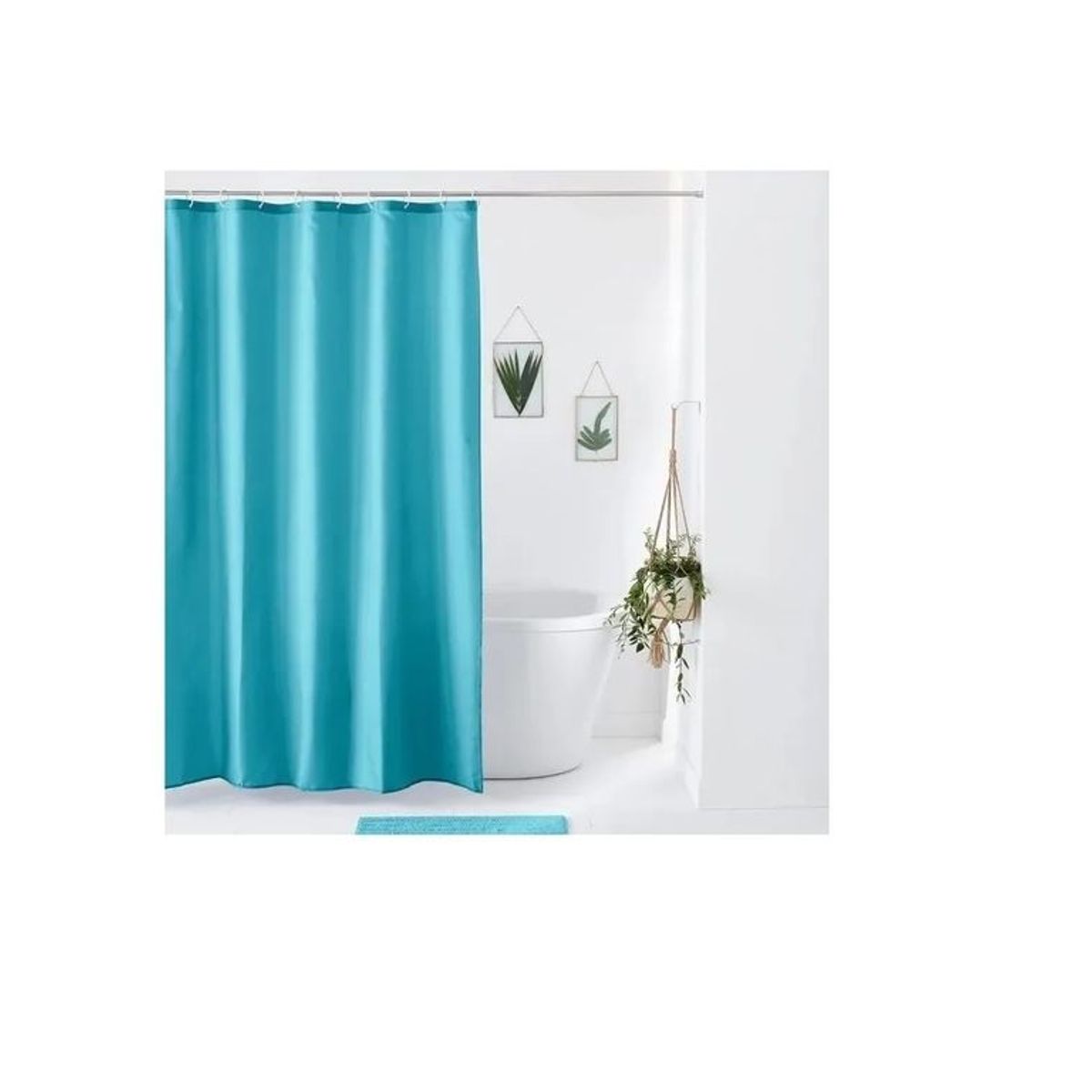 GENERICO - Cortina Ducha Baño 180x180 Elegante Calipso