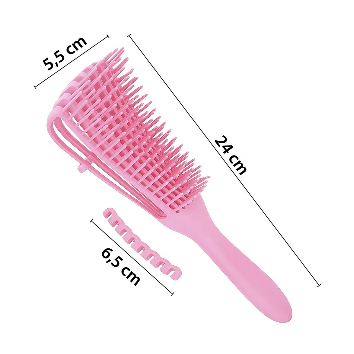 GENERICO - Cepillo Desenredante Ajustable todo tipo de cabello