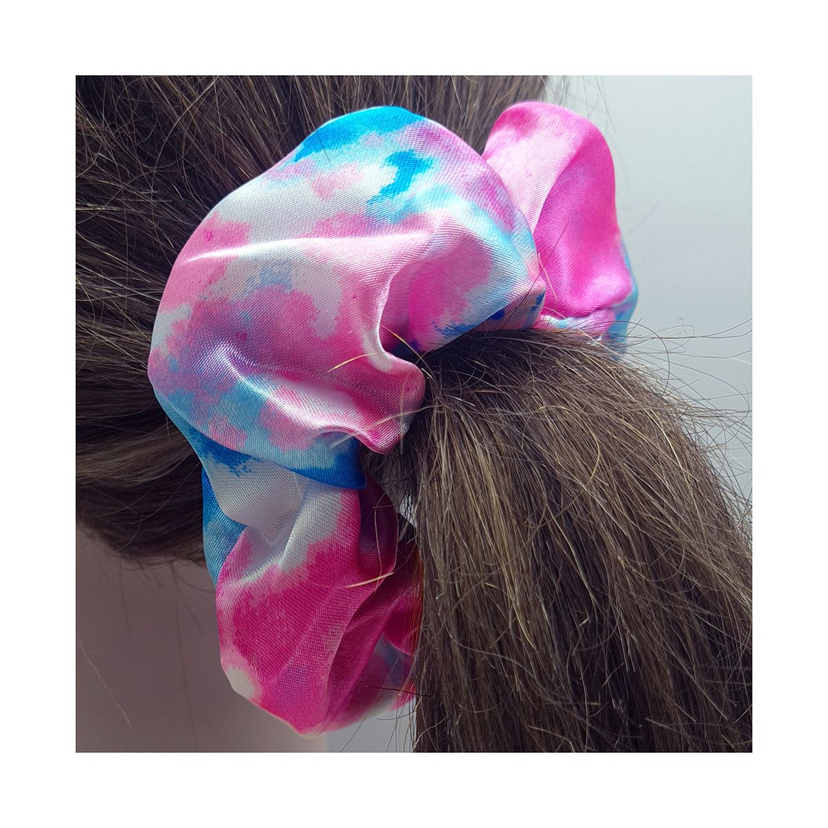 GENERICO - Coleta Scrunchie Satin Estampada S2