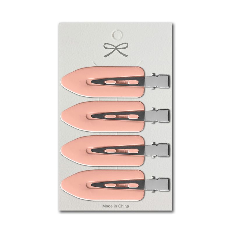 GENERICO - Clips Cabello 4uds Rosado Rosado