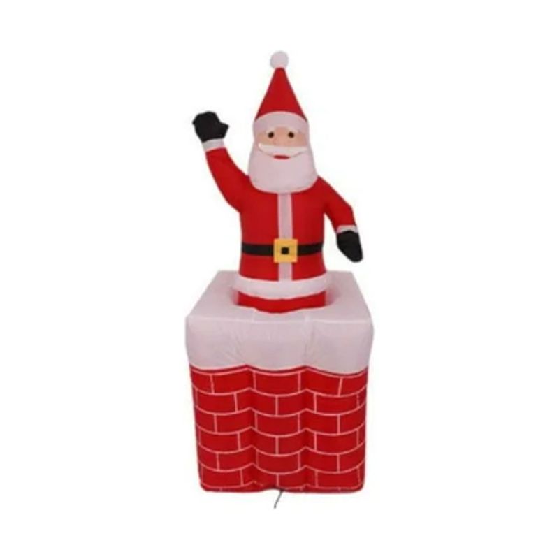 GENERICO - Inflable De Navidad Santa Viejo Pascuero