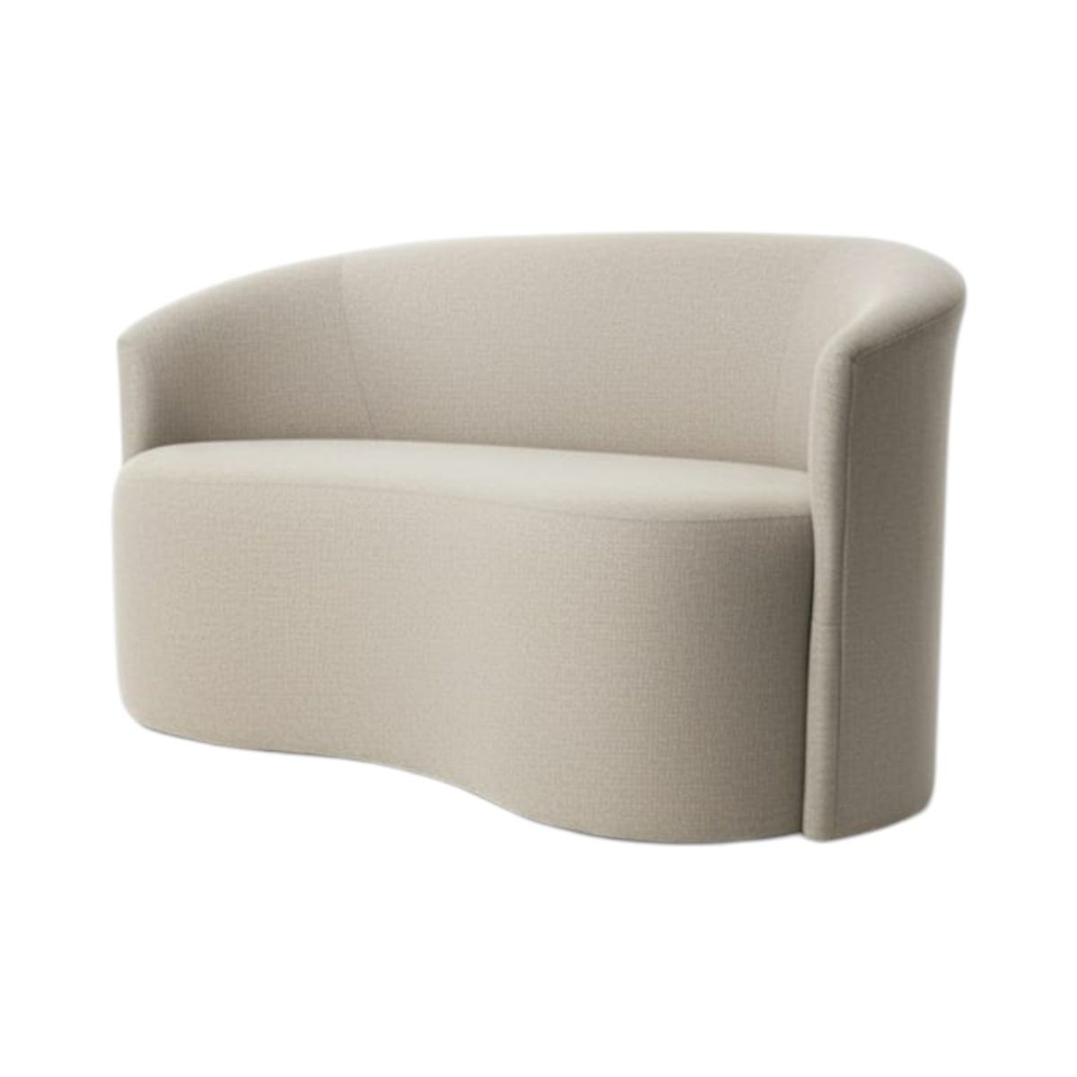 DISEÑOS VALESTRINI - SOFA MONACO CURVO EN LINO