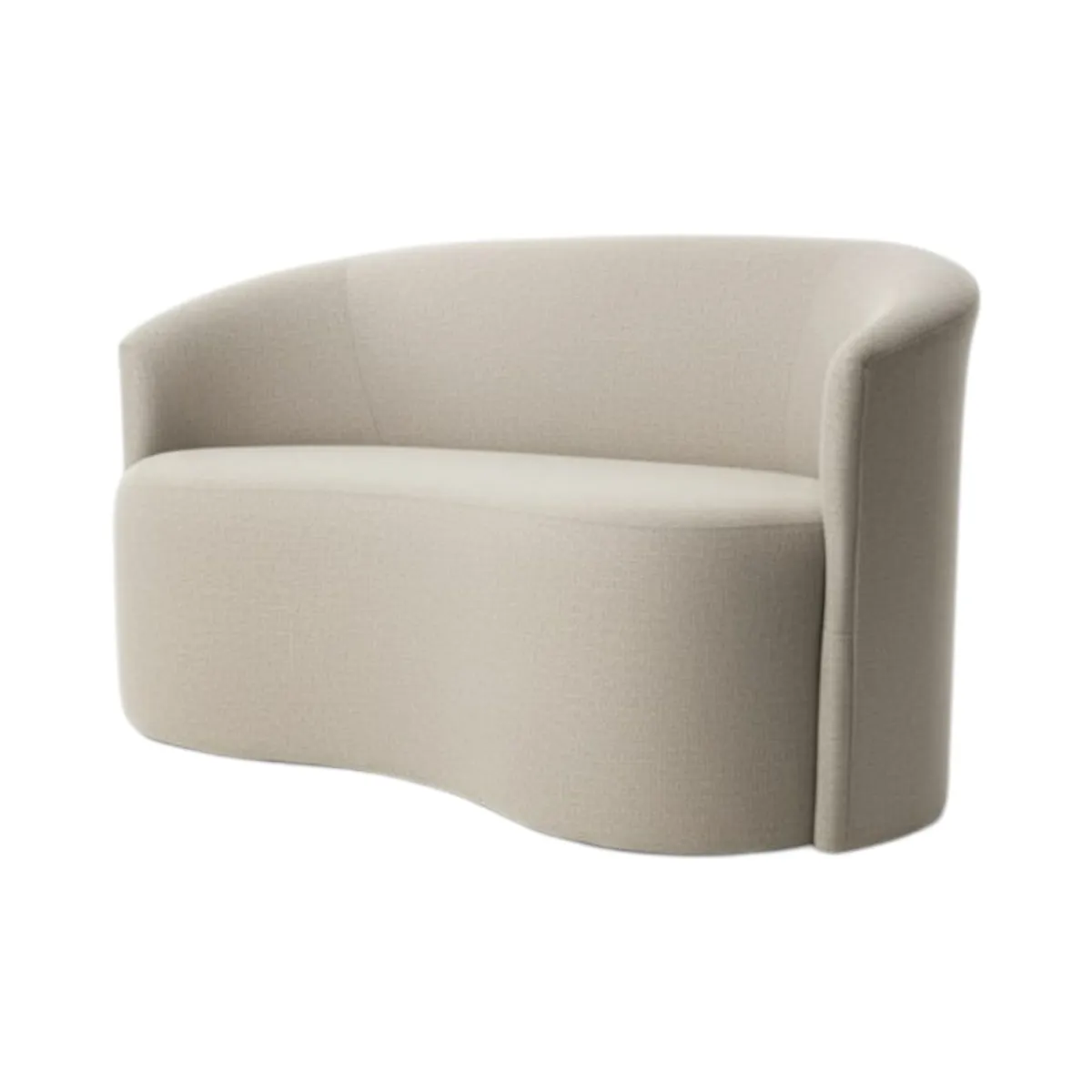 DISEÑOS VALESTRINI - SOFA MONACO CURVO EN LINO