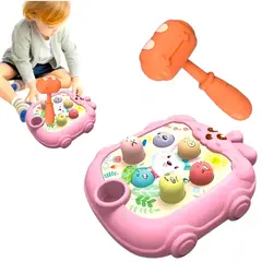 GENERICO - Juguete Wac-a-mole Rosa Interactivo Para Golpear