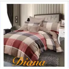 GENERICO - CUBRECAMA QUILT DE VERANO DELGADO DISEÑO CUADROS COLORES 1.5 PLAZA