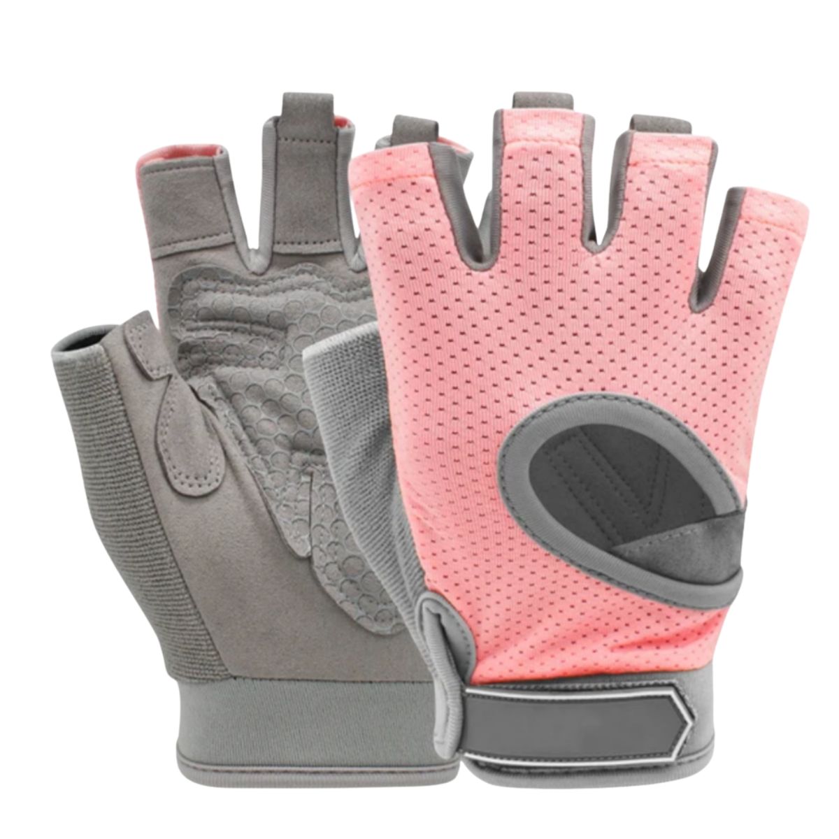 GENERICO - Guantes Medio Dedo Ciclismo Y Gimnasio Antideslizantes L