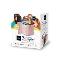 PARLANTE PORTÁTIL BLUETOOTH MY LIL FIRST SINGER LUZ RGB 1 MIC 09392 Negro