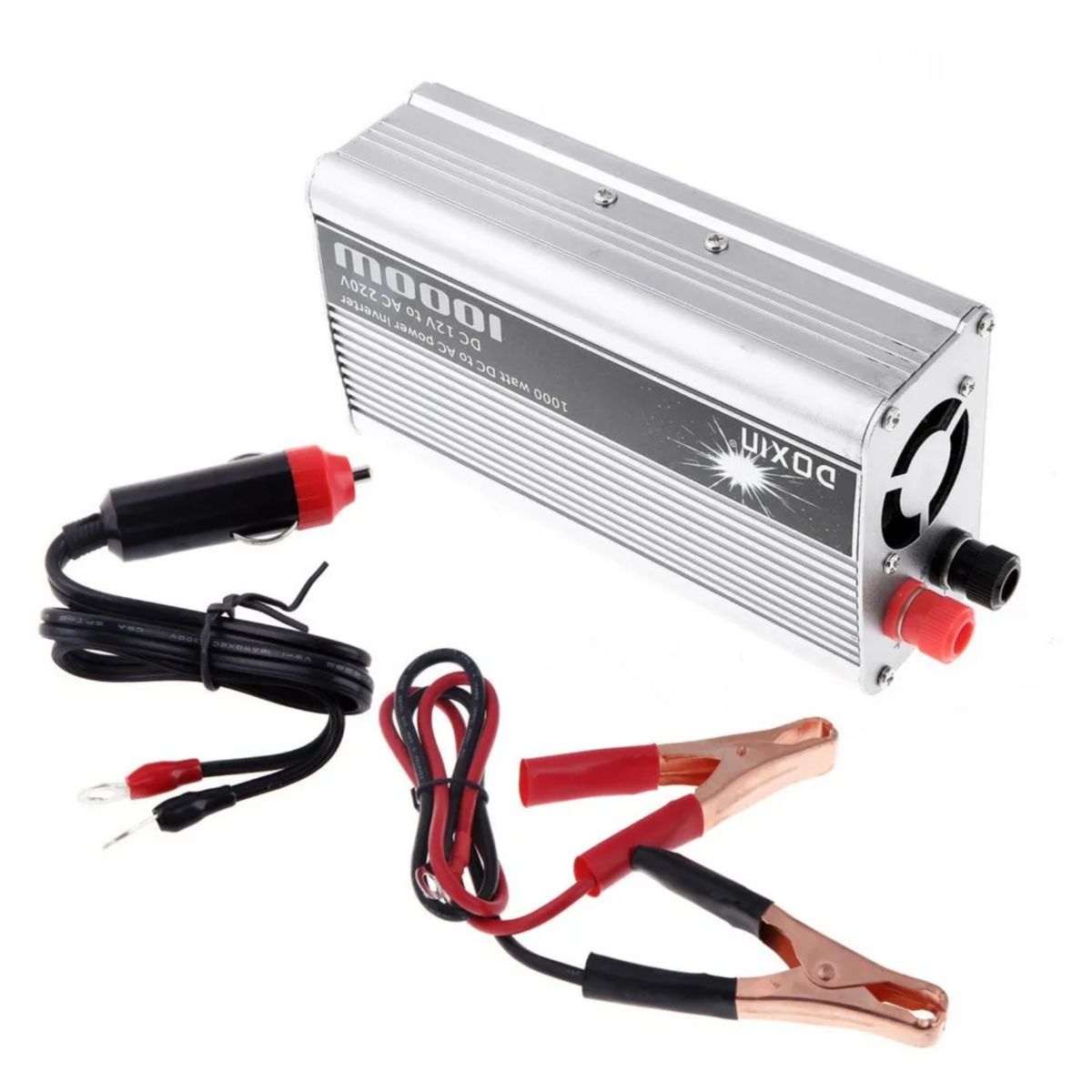 GENERICO - Inversor Conversor Corriente Auto 1000w 12v 220v