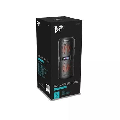 Imagen 2 del producto PARLANTE KARAOKE BLUETOOTH CENTRADA MICROF FMUSBSDBAT 5W AP02045BK Negro