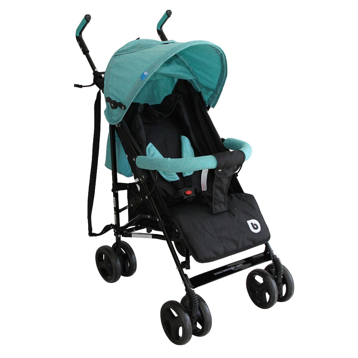 BEBEGLO - Coche Paragua Turquesa  Bebeglo