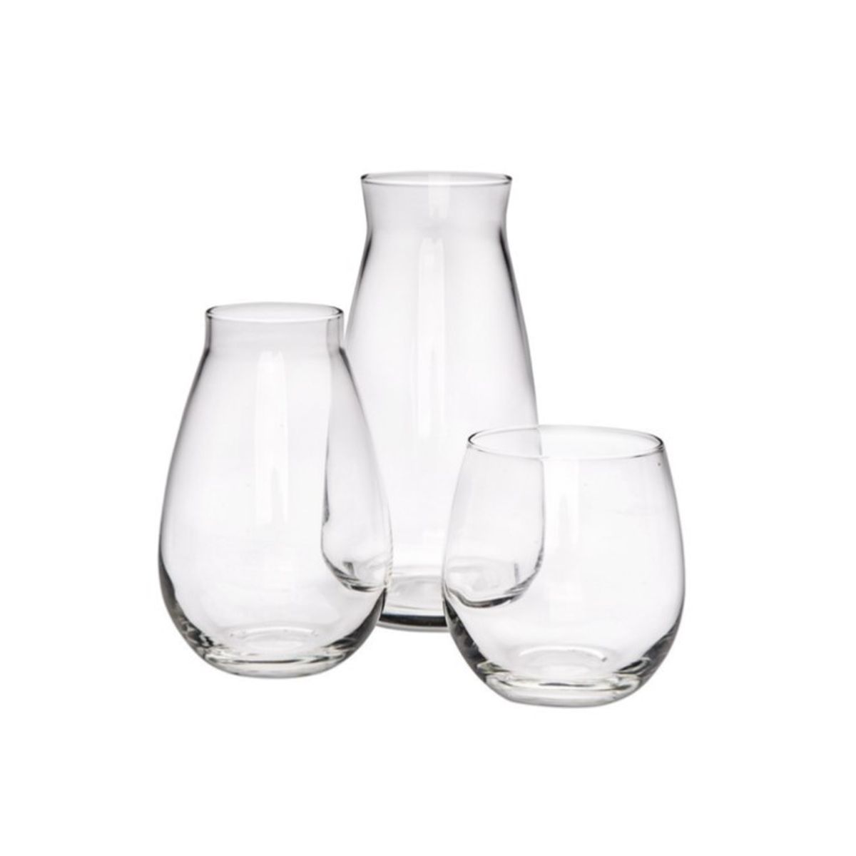 LIBBEY - SET 3 FLOREROS YLANA 850  620 Y 470ml