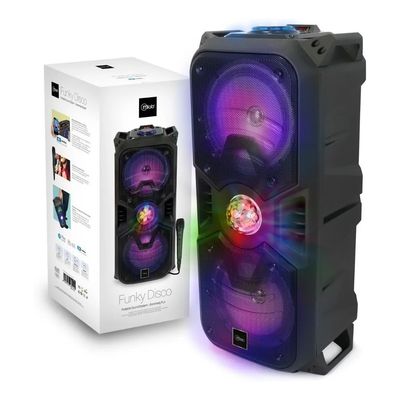 Imagen 2 del producto PARLANTE KARAOKE BLUETOOTH FUNKY DISCO 3000W USB/TF/RADIO FM 08251 Negro