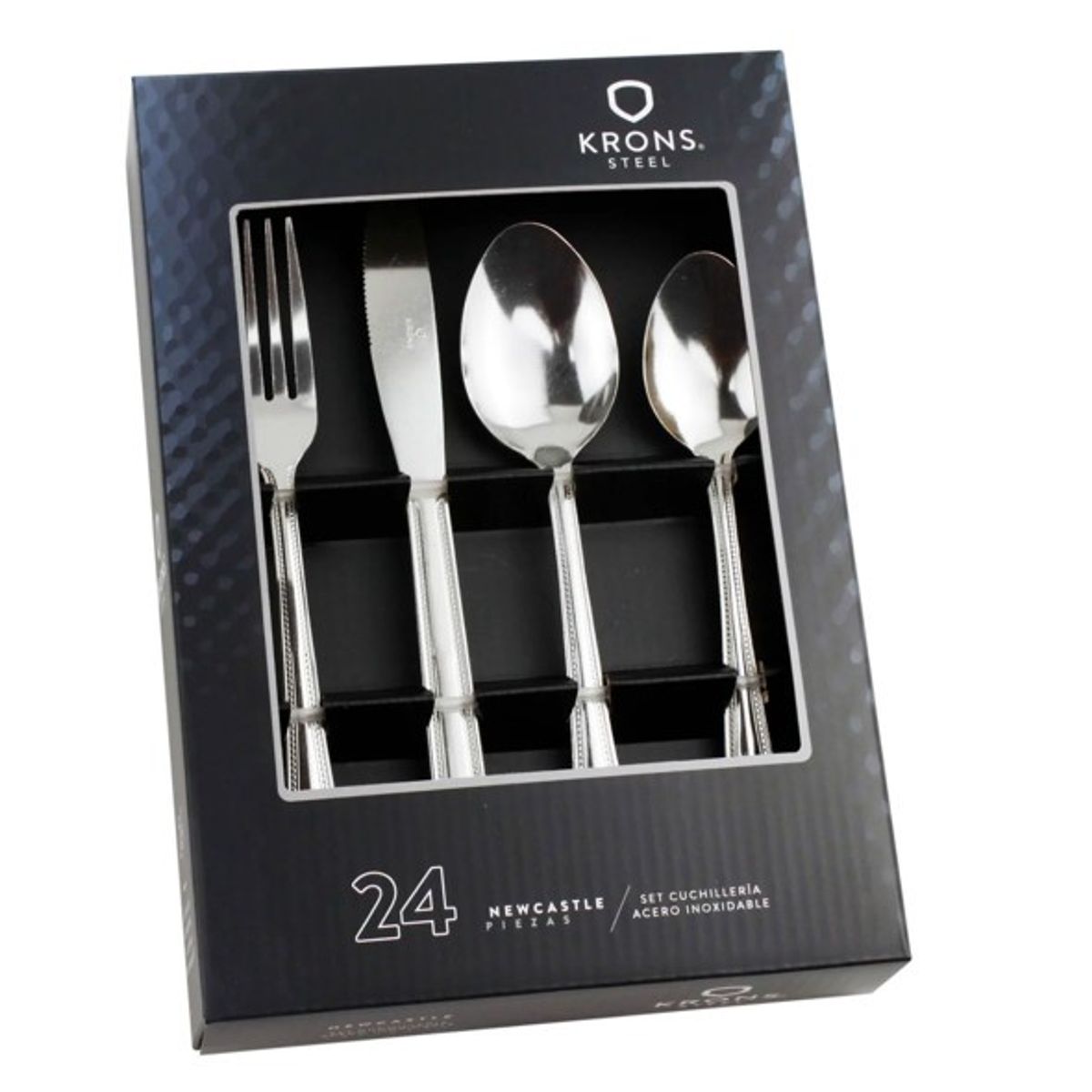 KRONS - JUEGO DE 24 PIEZAS DE CUCHILLERÍA NEWCASTLE KRONS